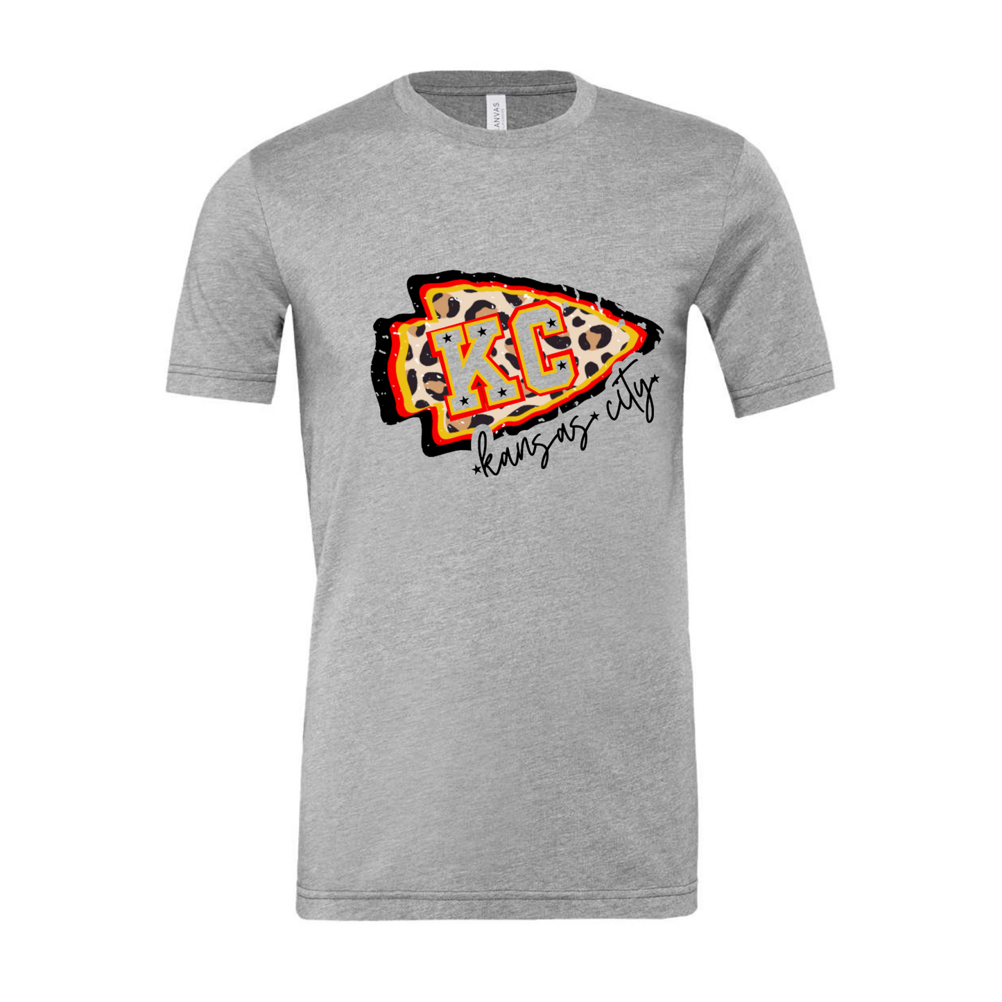 LEOPARD ARROWHEAD TEE